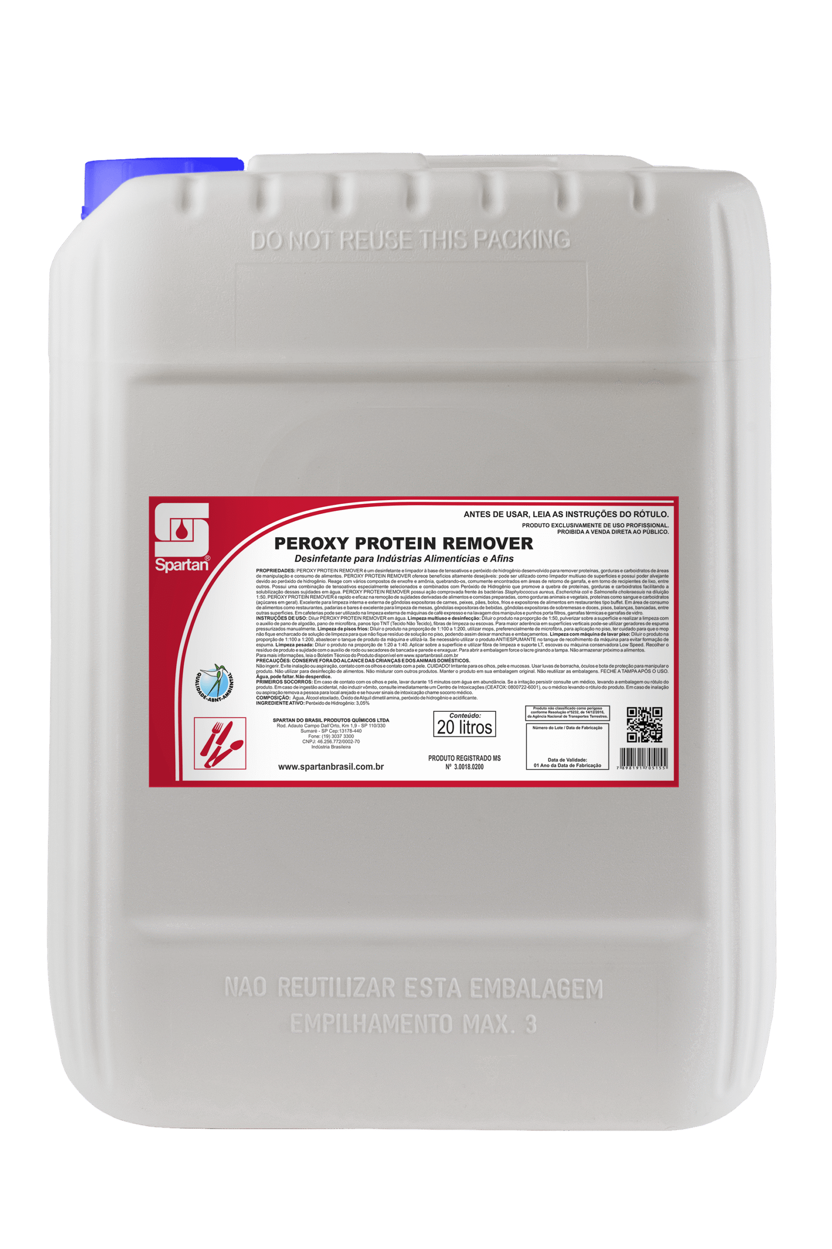 Peroxy Protein Remover 20 Litros