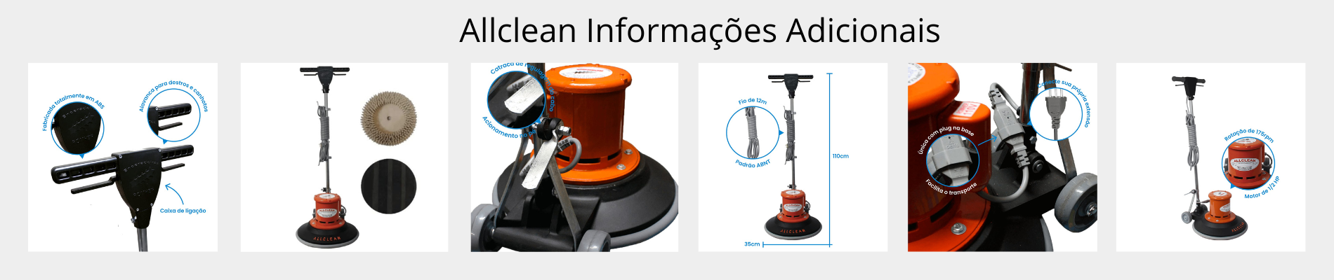 Allclean Informações Adicionais