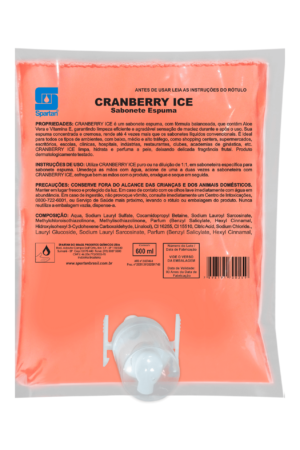 Cranberry Ice 12 Refis 600 ml Com Válvula