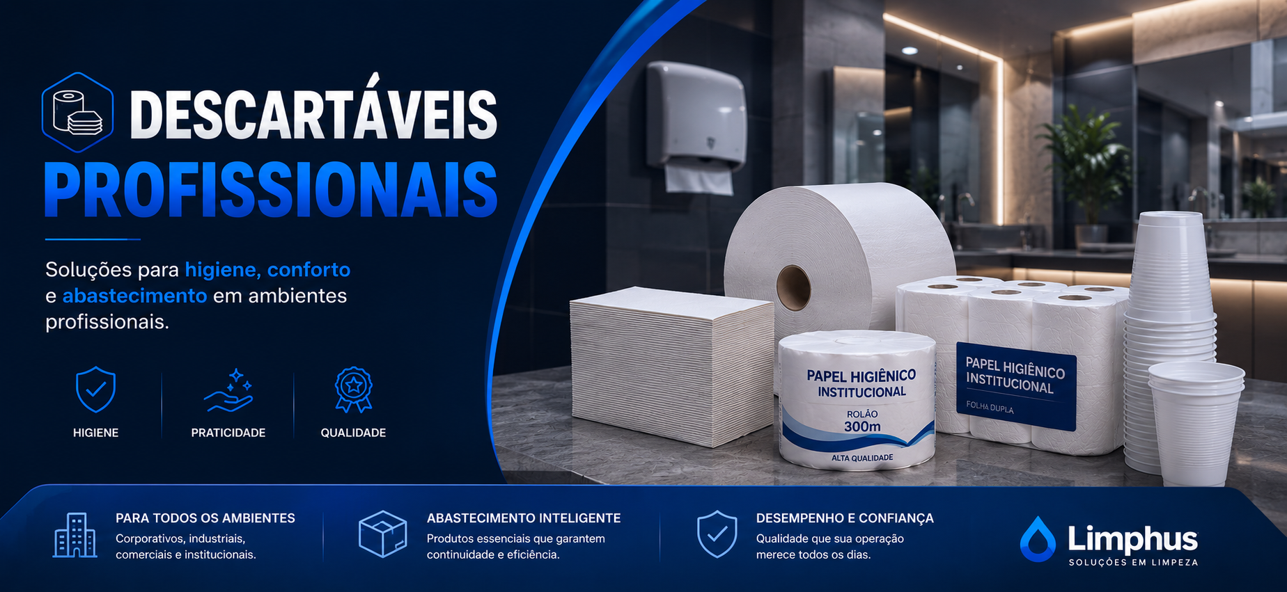 Descartáveis Profissionais Limphus
