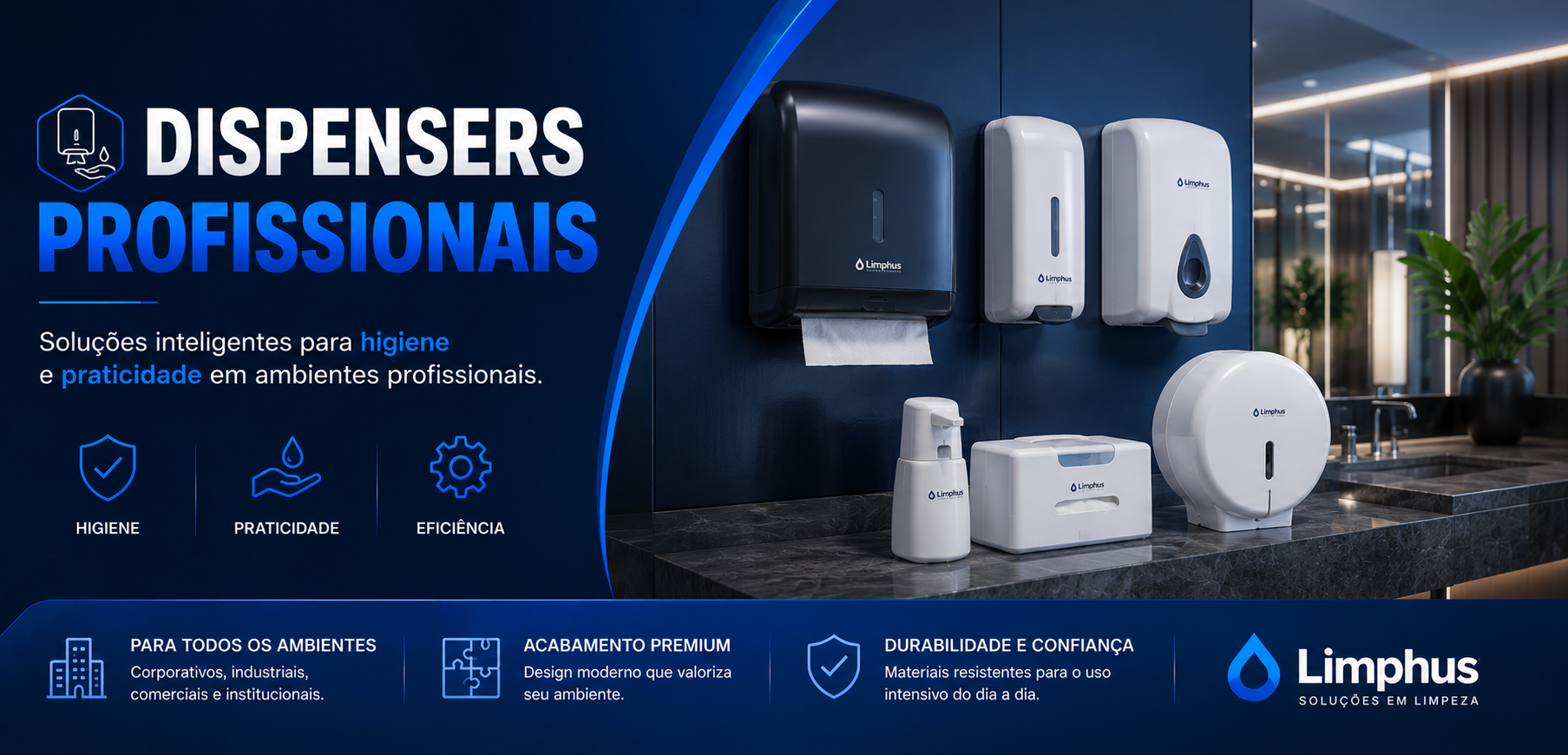 Dispensers Profissionais Limphus