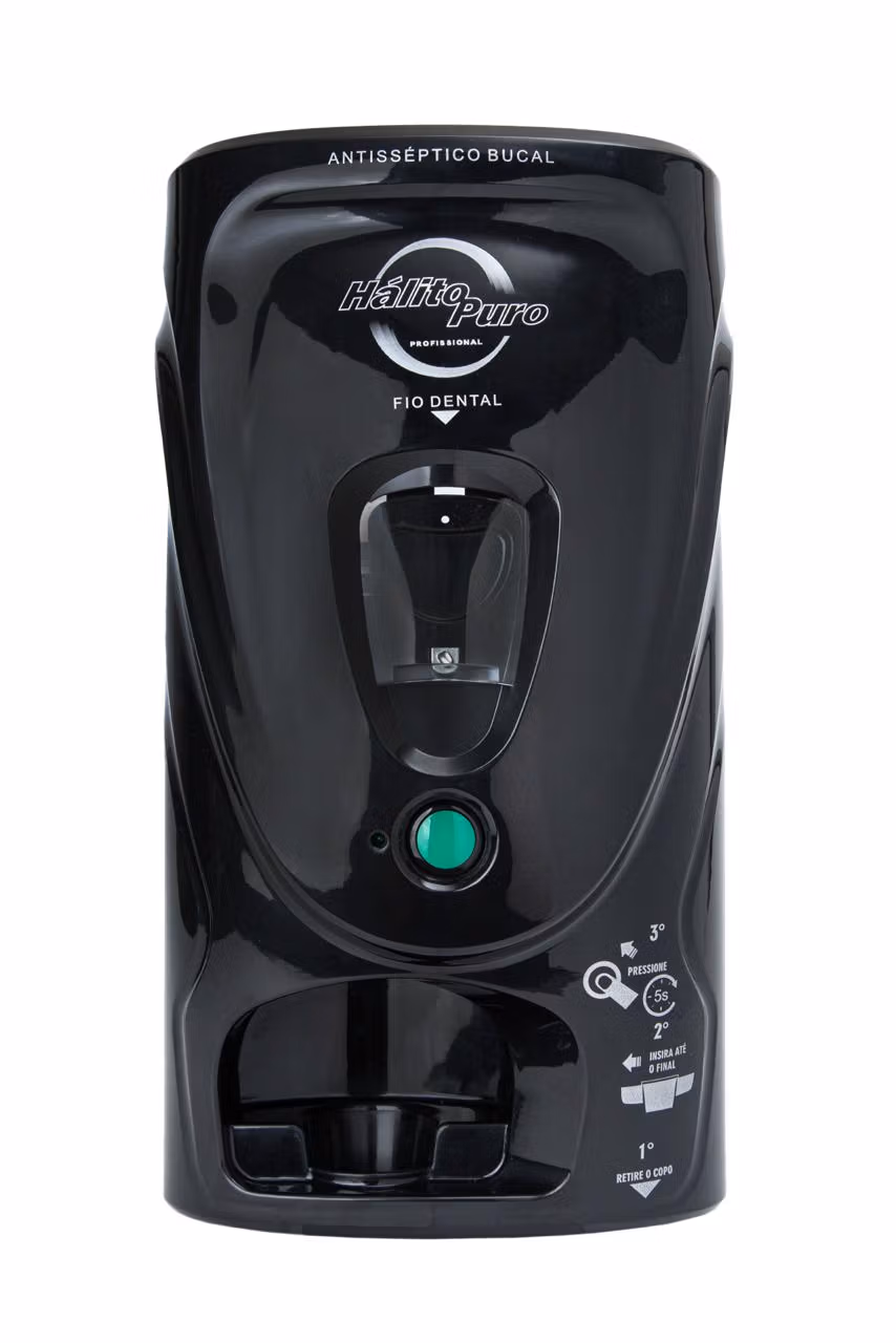 Dispenser Standard Preto 1 Unidade 1 Dispenser Standard Preto Pilha AA