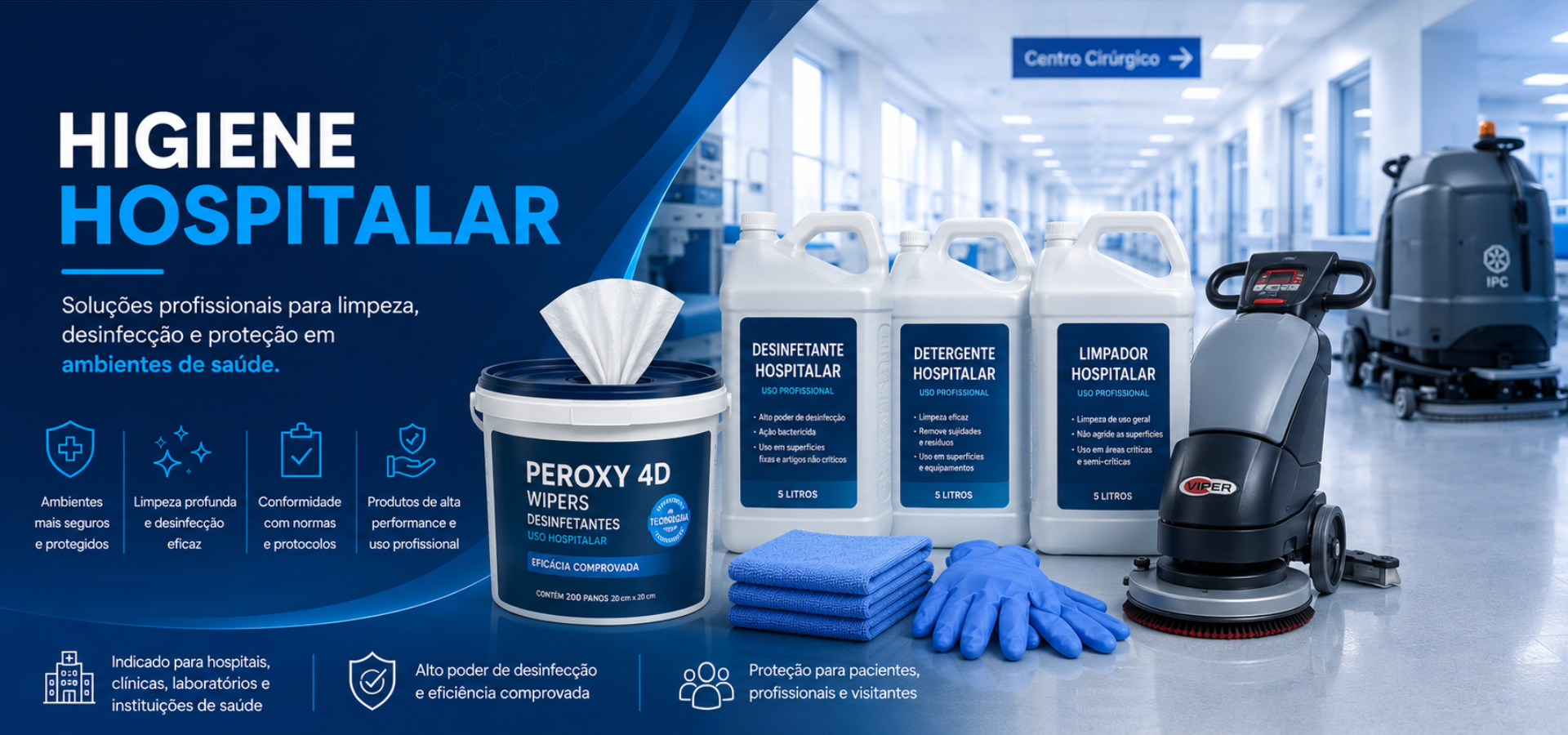 Higiene Hospitalar Categoria de Produtos