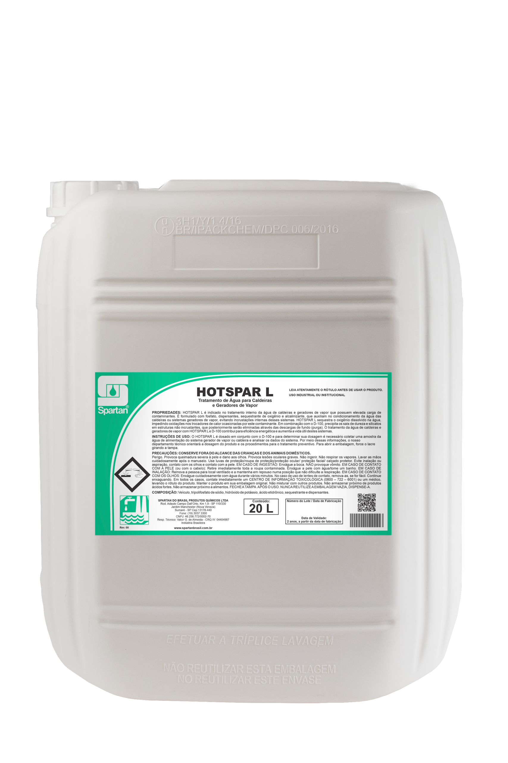 Hotspar L Spartan 1 Hotspar L Spartan 20 Litros