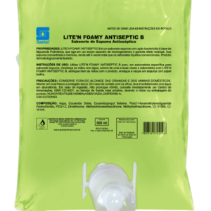 Lite'n Foamy Antiseptic B 12 Refis 600 ml
