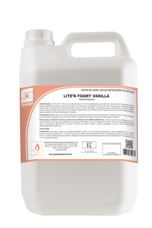 Lite'n Foamy Vanilla Spartan 5 Litros