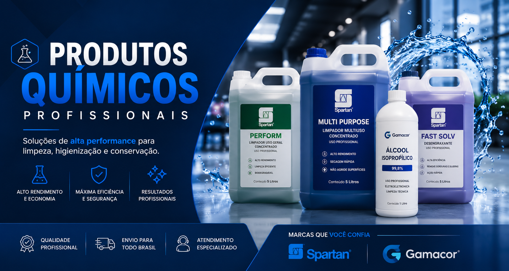 Produtos Químicos Profissionais Limphus