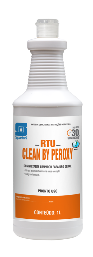 RTU Clean By Peroxy Spartan 6 Frascos de 1 Litro