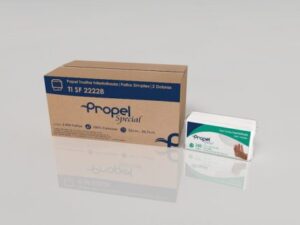 Papel Toalha Interfolhada Folha Simples 22228