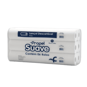 Lençol de Papel Hospitalar Folha Simples 50224