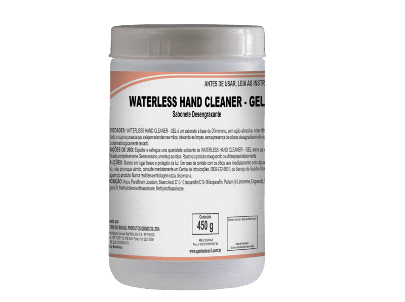 Waterless Hand Cleaner 450 Gramas
